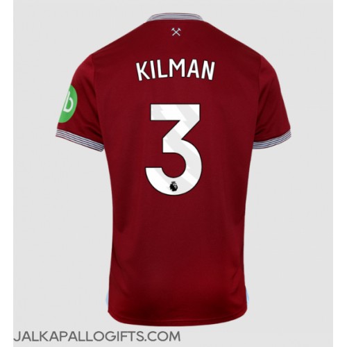 West Ham United Max Kilman #3 Kotipaita 2025-26 Lyhythihainen West Ham United Max Kilman #3 Kotipaita 2025-26 Lyhythihainen